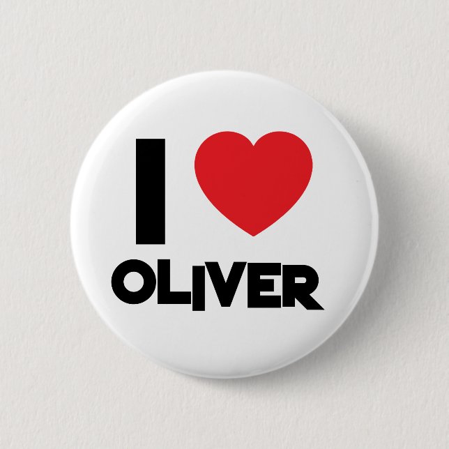 Macaron Rond 5 Cm Jour de la Saint Valentin (Devant)