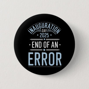 Macaron Rond 5 Cm Jour De L'Inauguration 2025 Fin D'Une Erreur - Le