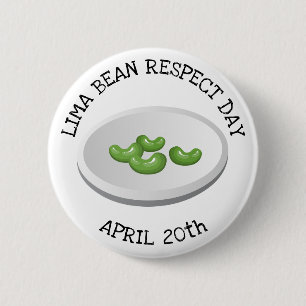 Macaron Rond 5 Cm Jour du respect de la chaux Bean 20 avril Bouton