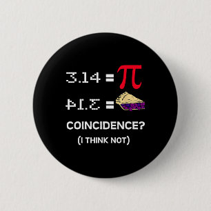 Macaron Rond 5 Cm Jour Pi 3.15 Symbole Pi Science Et Math Enseignant