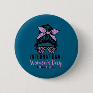 Macaron Rond 5 Cm Journée internationale des femmes 2026 8 mars jif