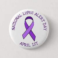Journée nationale d'alerte Lupus 1er avril Bouton 