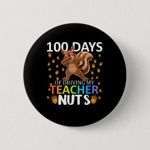 Macaron Rond 5 Cm Jours De Conduite Mon Enseignant Nuts 100e Jour De