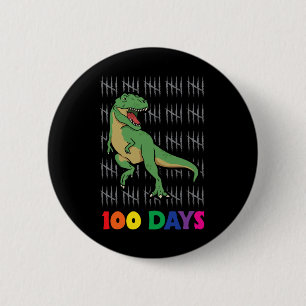 Macaron Rond 5 Cm Jours École Dinosaur Jours École Fin de l'école