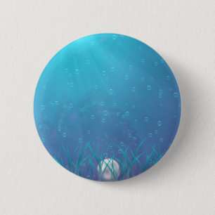Macaron Rond 5 Cm Joyau du Bouton de Mer