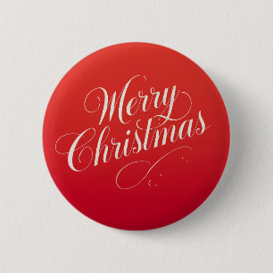 Macaron Rond 5 Cm Joyeuse année nouvelle Joyeux Noël Période des fêt