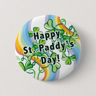 Macaron Rond 5 Cm Joyeuse Saint Paddy's Day
