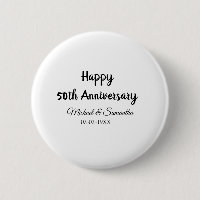 Joyeux 50e anniversaire ajouter nom du couple date