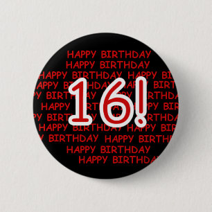 Macaron Rond 5 Cm Joyeux anniversaire 16