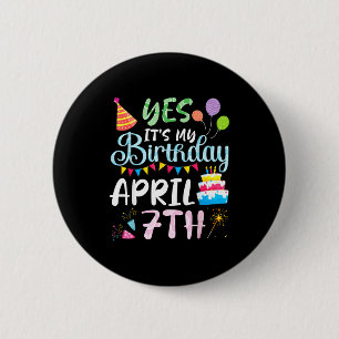 Macaron Rond 5 Cm Joyeux anniversaire papa maman le 7 avril