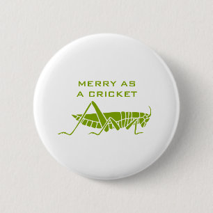 Macaron Rond 5 Cm Joyeux cricket