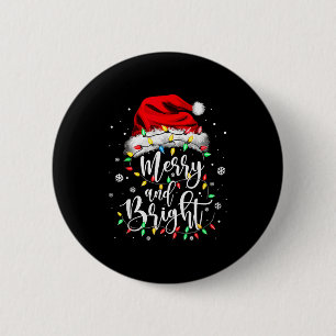 Macaron Rond 5 Cm Joyeux Et Lumineux Noël Femmes Filles Mignonnes Jo