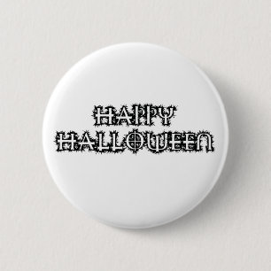 Macaron Rond 5 Cm Joyeux Halloween