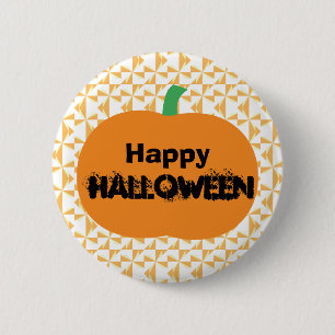 Macaron Rond 5 Cm Joyeux Halloween