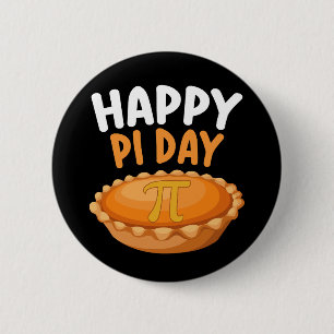 Macaron Rond 5 Cm Joyeux jour de Pi tarte mathématiques Math arc-en-