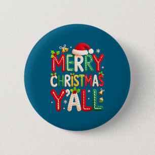 Macaron Rond 5 Cm Joyeux Noël à tous Santa Crochet Tricot Courte