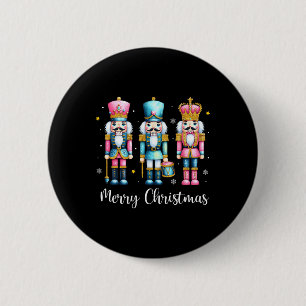 Macaron Rond 5 Cm Joyeux Noël Casse-Noisette Ballet Festivals Hommes