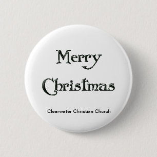 Macaron Rond 5 Cm Joyeux Noël de ccc