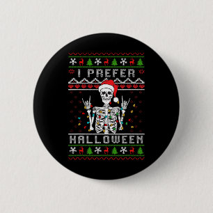 Macaron Rond 5 Cm Joyeux Noël dégueu je préfère le costume de Noël H