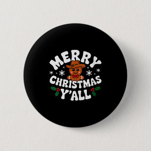 Macaron Rond 5 Cm Joyeux Noël Mesdames Gingerbread Cowboy Comment