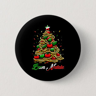Macaron Rond 5 Cm Joyeux Noël Pâtes Italiennes Arbre de Noël Xmas Po
