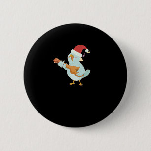 Macaron Rond 5 Cm Joyeux Noël Ukulele
