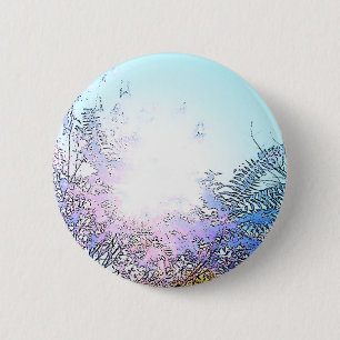 Macaron Rond 5 Cm Joyeux soleil magnifique