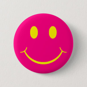 Macaron Rond 5 Cm Joyeux visage