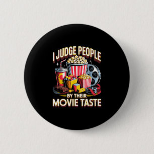 Macaron Rond 5 Cm Juger les gens film cinéma nourriture nuit snack p