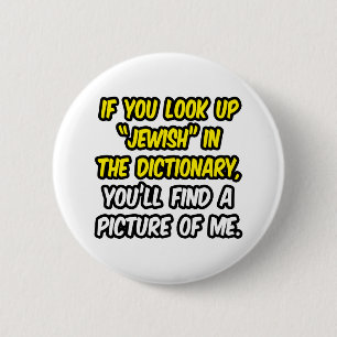 Macaron Rond 5 Cm Juif Dans Le Dictionnaire...Mon Image