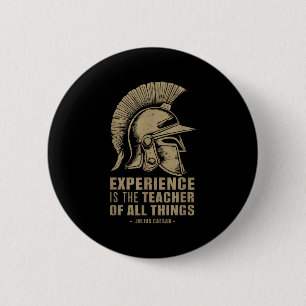Macaron Rond 5 Cm Julius Caesar Citation Roman Casque Expérience Est