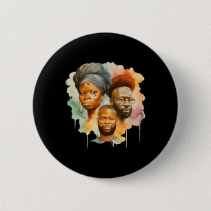 Macaron Rond 5 Cm Juneteenth Coloré L'Égalité Est Supérieure à la Di