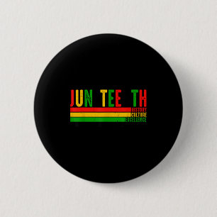 Macaron Rond 5 Cm Juneteenth drôle fierté noire afro-américain
