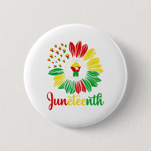 Macaron Rond 5 Cm Junetten Accentuation Sunflower African American B