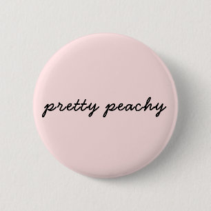 Macaron Rond 5 Cm Juste Magnifique Script Mignon Minimaliste Posit