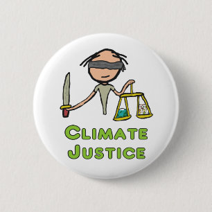 Macaron Rond 5 Cm Justice climatique