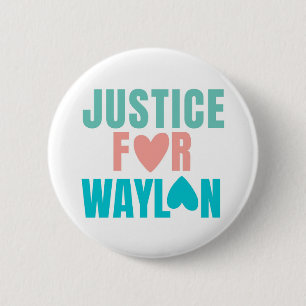 Macaron Rond 5 Cm Justice Pour Bouton Waylon