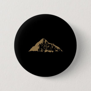 Macaron Rond 5 Cm K2 - Grimpeur de montagne grimpeur de roche Everes