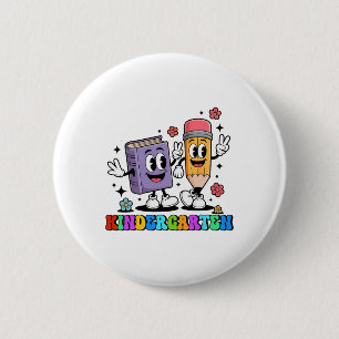 Macaron Rond 5 Cm K est pour le livre de crayon de l'enseignant de m