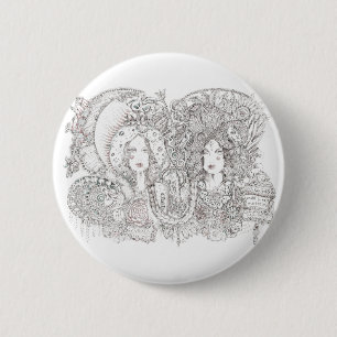 Macaron Rond 5 Cm kali et Guadalupe