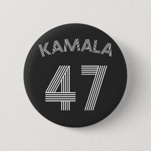 Macaron Rond 5 Cm Kamala Harris 47ème président Election Gift
