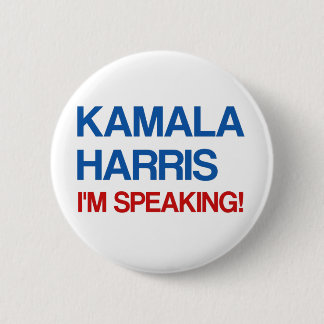 Macaron Rond 5 Cm Kamala Harris Je parle !