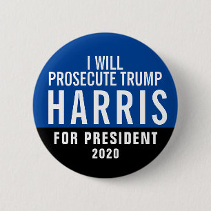 Macaron Rond 5 Cm Kamala Harris pour le président 2020