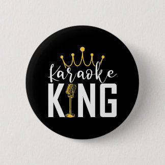 Macaron Rond 5 Cm Karaoke King Funnyingers Makers de musique