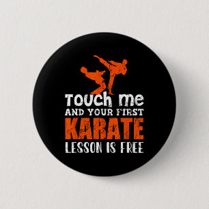 Macaron Rond 5 Cm Karate Karate Karate Karate Pour Enfants Karate Ra