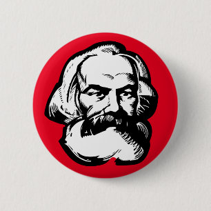 Macaron Rond 5 Cm Karl Marx
