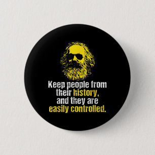Macaron Rond 5 Cm Karl Marx Citation Funny Parti Socialiste Dsa