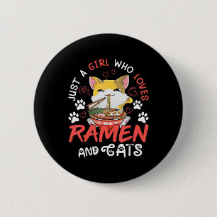 Macaron Rond 5 Cm Kawaii Anime Ramen Chat Japonaise Food Girls Offic