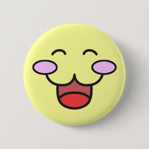 Macaron Rond 5 Cm Kawaii font face au bouton 003