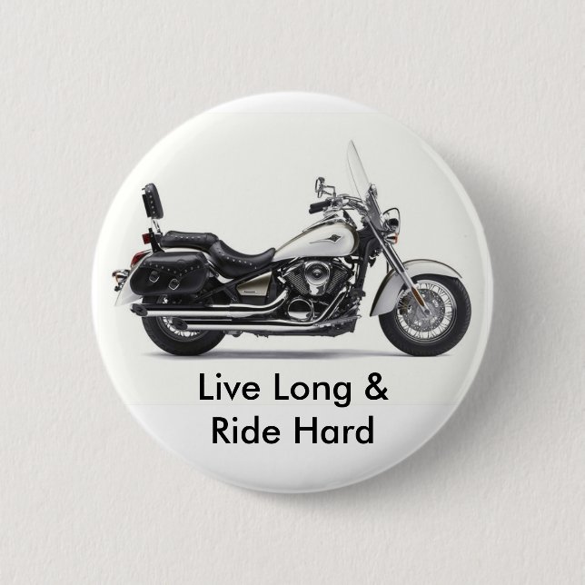 Macaron Rond 5 Cm Kawasaki-Vulcan-900-Classic-LT (Devant)